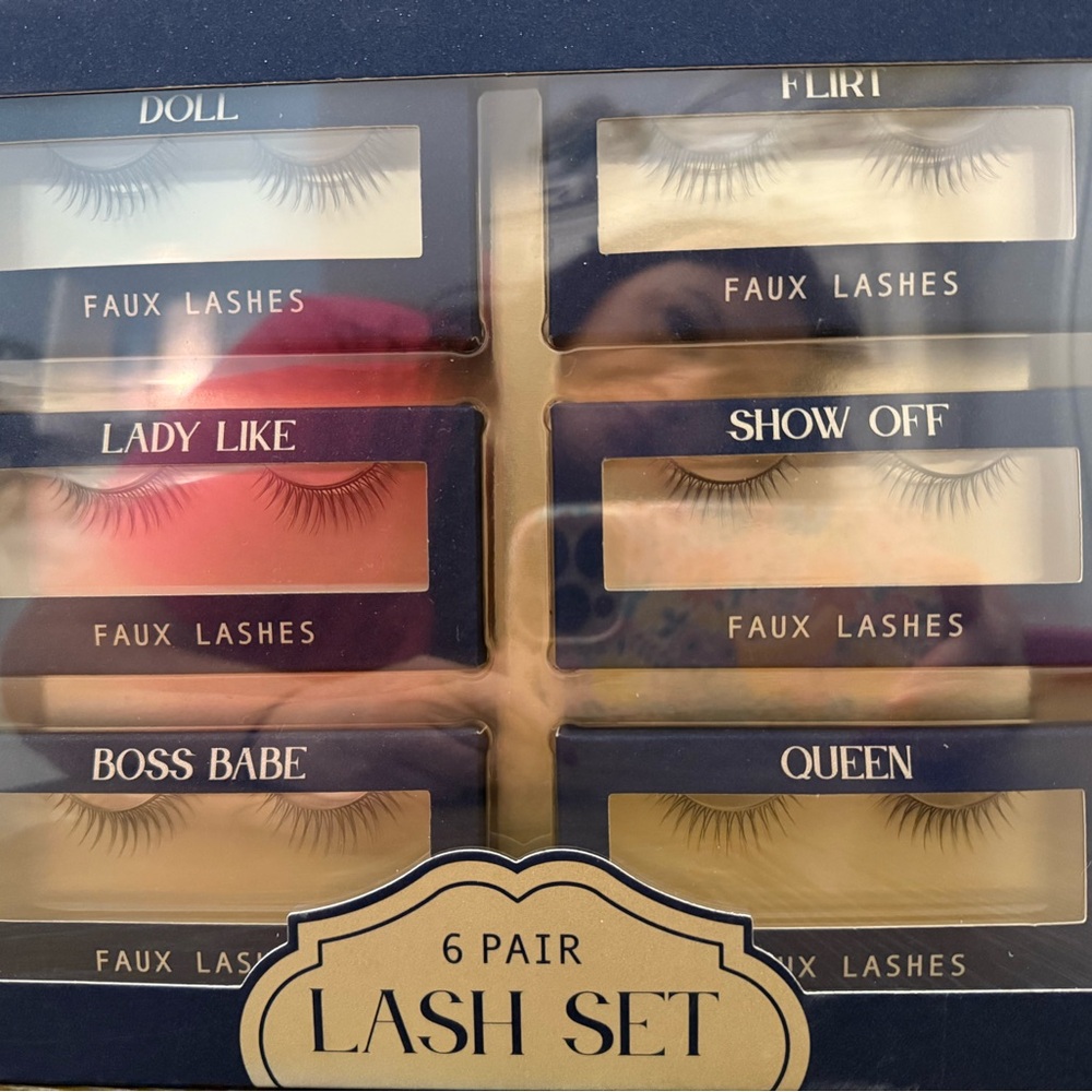 Lifestyle Products 6 Piece Faux Lash Set